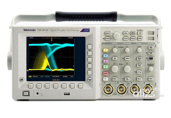 
销售回收二手Tektronix/泰克 TDS3014C 400MHz 4通道示波器
