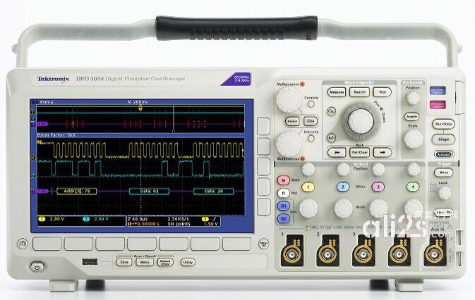 
销售回收二手400MHz Tektronix/泰克 TDS7404B  4通道示波器
