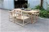 新中式实木书桌 办公桌 茶桌椅 写字台 实木书桌 茶桌椅 餐桌椅客厅家具