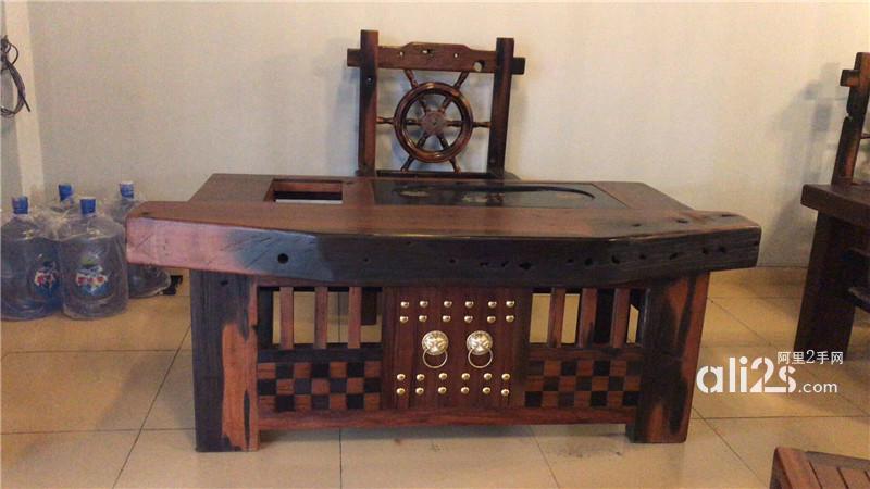 
厂家直销老船木办公桌椅会议桌电脑桌老板桌办公家具批发零售，也可以定制
